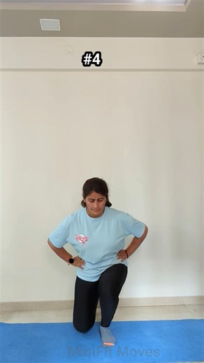 HIIT Leg Workout 🔥 4 Moves | 30 Reps | Max Burn at Home |