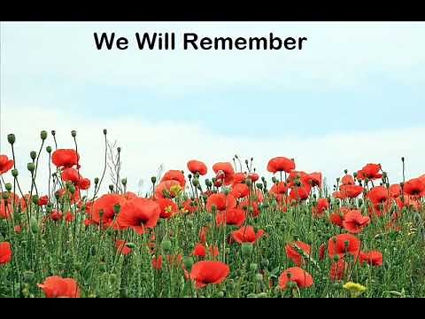 'We Will Remember' (Song for Choir)