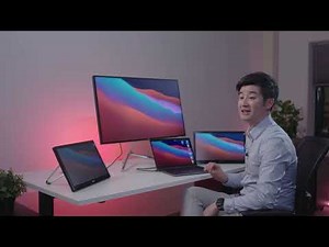 How to connect multiple AOC monitors to the Apple Macbook Pro with M1 Apple Silicon