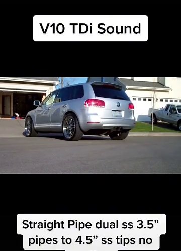 Best Diesel Engine Sound: Volkswagen Touareg V10 TDI