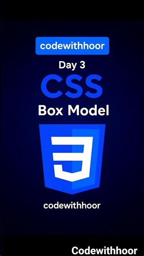 CSS Day 3 #coding #frontendcourse #programming #webdesign #shorts