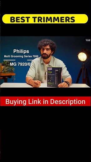 Philips MG7920/65 Trimmer Review | Best Trimmers for Men Under 3000 in India 2025 #trimmer