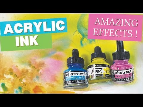 Acrylic Ink Magic: Easy Techniques To Create Stunning Abstract Effects