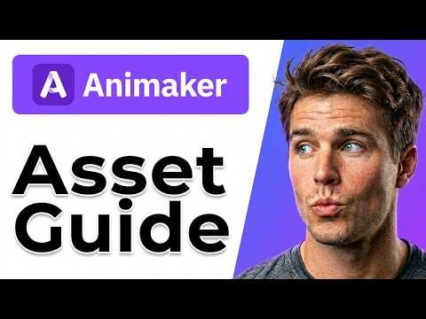 How To Use Animaker Assets (2026 Guide)