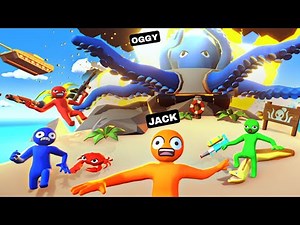 OGGY BECAME GIANT OCTUPUS IN HAVOCADO! (FUNNY MOMENTS)