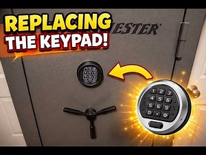 How To Replace The Keypad & Motherboard On A Winchester 26-Gun Safe