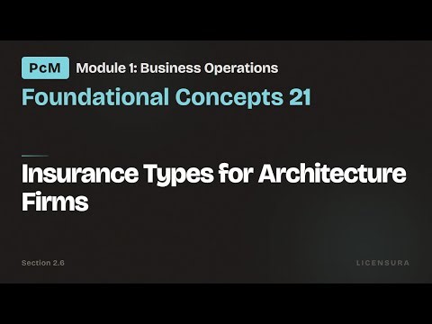 3 Insurance Policies Every Architect Needs (And the Gap Between Them) | ARE 5.0
