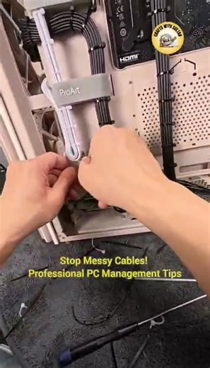 How to Master PC Cable Management: Pro Tips for a Clean Build 🛠️ | STOP Messy Cables! Professionally