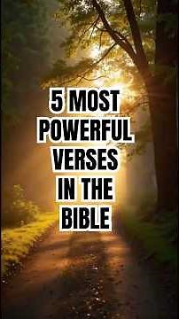 Powerful Bible Verses for a Breakthrough (Power verses Pt. 2) #Shorts #bibleverse