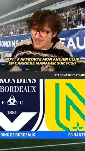 J’AI AFFRONTÉ MON ANCIEN CLUB EN CARRIÈRE MANAGER SUR FC26..😢
