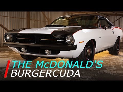 McDonald's Unveils The Hamburgler's Getaway Car, The Burgercuda