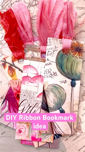 DIY Ribbon Bookmark Tutorial | Easy Craft Idea for Book Lovers
