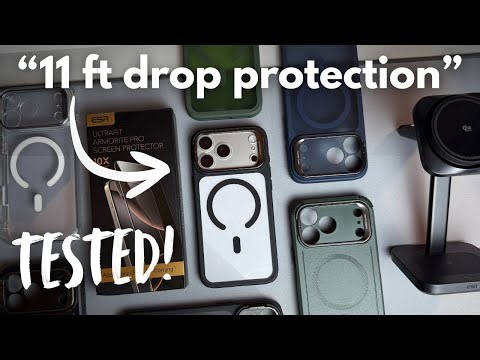 ESR iPhone 17/Pro/Max Accessories Review + Drop Test: Will It Survive?