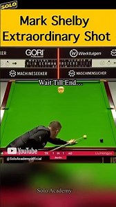 Mark Selby Master Stroke 🤯#snooker #billiards #viral #shorts #snookerworld #8ballpool #9ball