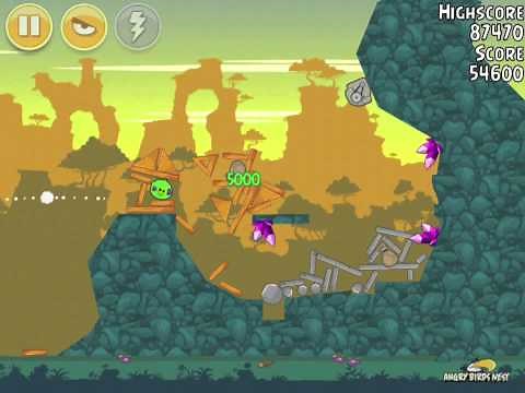 Angry Birds 22-5 Bad Piggies 3 Star Walkthrough (Angry Birds Classic 22-5)