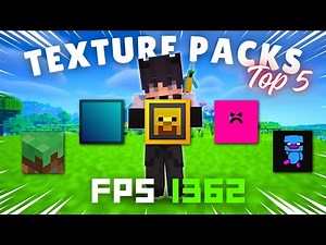 😱 Minecraft FPS GOD MODE: Top 5 Texture Packs for INSTANT 300+ FPS ( 2025 )