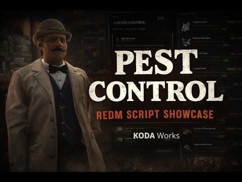 Pest Control | RedM Script Showcase by KODA Works
