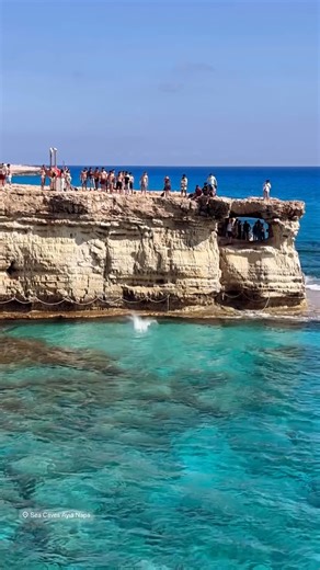 Cape Greco Ayia Napa Cliff Jumping 💦 Ayia Napa 2025 Tourist Group 🌴 | Ayia Napa 2026