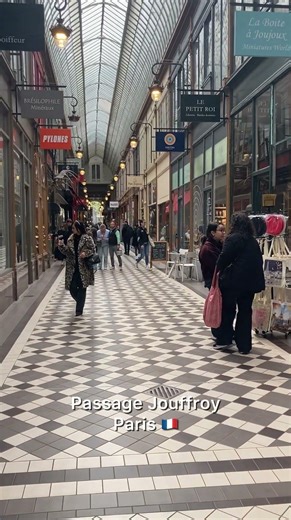 Passage Jouffroy Paris 🇫🇷 19th-century shopping arcade
