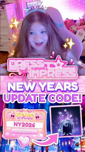 *NEW* DTI CODE IN THE NEW YEARS UPDATE! Roblox Dress to Impress #roblox #dresstoimpress