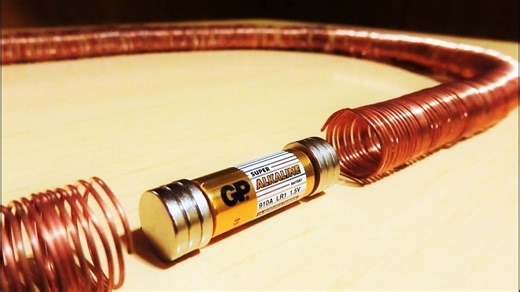 World's simplest electric train.
