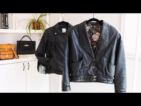 How to Clean Vintage Leather Jacket | Step By Step How to Clean Real Leather Jacket