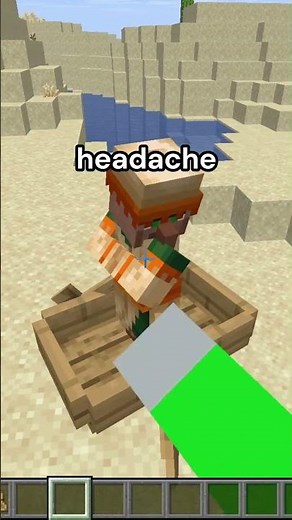 Minecraft Villager Transporting Tip #shorts #minecraft