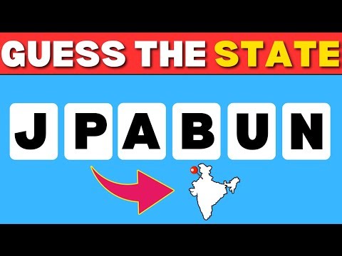 Guess Indian States from Scrambled Letters Like a PRO!