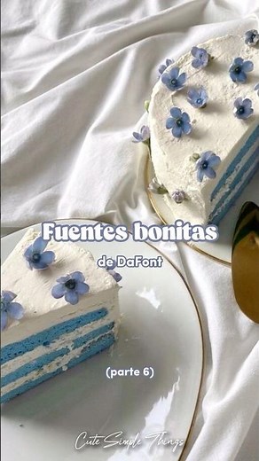 Fuentes bonitas para usar 🤍 #dafont #fuentes #font #fonts #aesthetic #blueaesthetic #viralshort