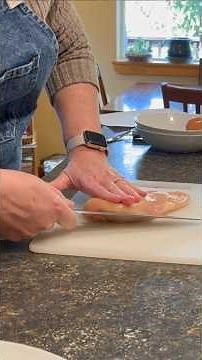 How to Slice a Chicken Breast in Half