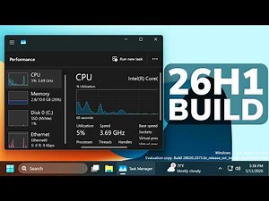 New Windows 11 26H1 Build – New Features in the Build 28020.2075 (Experimental)