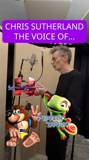 Legendary voice actor Chris Sutherland is back in the booth! He's bringing his iconic energy to the upcoming release date trailer — and yes, it's coming soon... | Playtonic Games