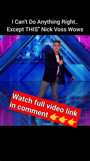 I Can't Do Anything Right...Except THIS – Nick Voss Wows | Amazing world
