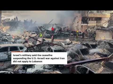 Explosions rock Beirut as Israel pounds Lebanon