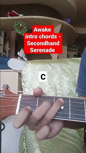 Awake Intro Chords - Secondhand Serenade
