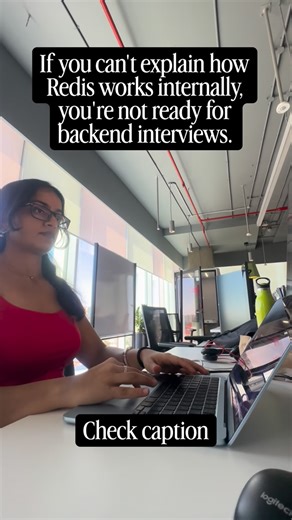 Shirishti Jain on Instagram: "1. What is Redis? Redis is an in-memory key-value data store. Unlike traditional databases that store data on disk, Redis keeps everything primarily in RAM — that’s why it’s extremely fast (microseconds latency). ⸻ 2. How Redis Stores Data Internally Redis uses: 🔹 Hash Table (Dictionary) At the core, Redis uses a hash table to store keys. Because of hashing: • Lookup → O(1) • Insert → O(1) • Delete → O(1) That’s the main reason for high speed. 3. Data Structures Us