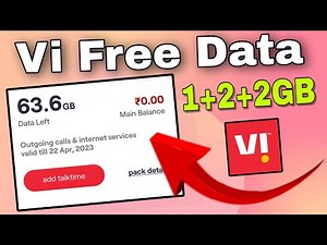 vi free data | vi free data 2023 | how to get free data on vi | Azad kushwaha