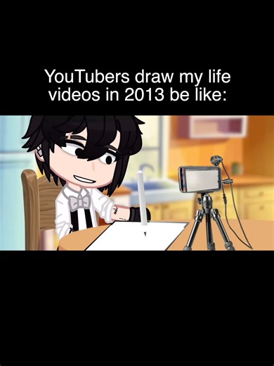 How YouTuber Draw My Life Videos Used To Be 💀 #comedyskit #sketchcomedy #comedyskits #humor