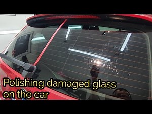 How to Remove Scratches from Glass / Polishing glass
