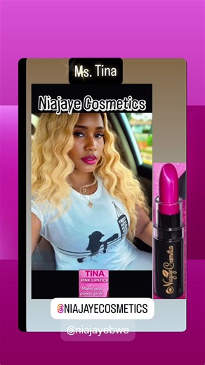 @Niajaye Beauty & Wellness Ms. Tina = Barbie Energy Activated 💄💗✨ One swipe. Whole new vibe. Confidence. Motivation. Main character energy. 👄💄 ✨ WODC Pillar: Personal Development Because how you show up matters. Thank you to @niajayecosmetics for creating shades that let every woman/person feel beautiful. Tina (pink). No apologies. Go make Dynamic Change. 👑💗 #BarbieEnergy #PersonalDevelopment #WomenOfDynamicChange #LipstickConfidence #hotpinkvibes