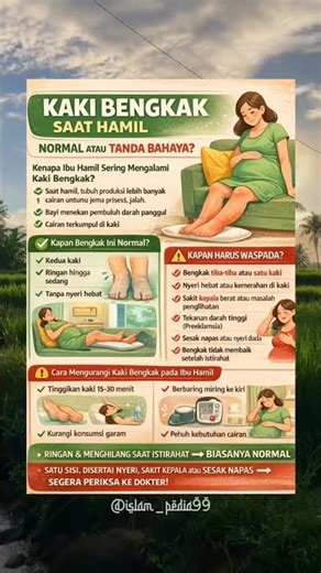 Kaki Bengkak Saat Hamil #quotes #shorts #faktaislam #feedshorts #fyp