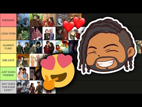 Avatar: Legend of Korra Ships | Tier List
