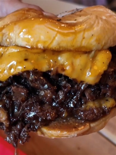 Best-Selling Bow Dip Burger at Bun & Sum in London