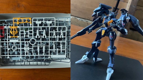 Skillful ASMR Build of the Gundam Pharact Model