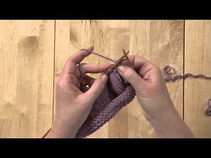 Knit two together through back loop (K2tog tbl)