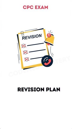 CPC Exam Prep Strategy | Simple Revision Plan to Boost Your Score! #shorts