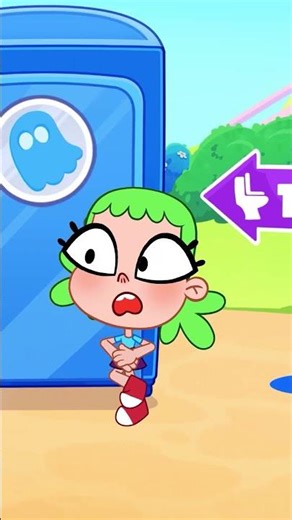 Which One Will They Use? Potty Color Game! 💚❤️💛 #funny