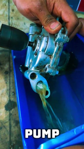 Clean Engine Oil Pump Fast! #shorts #automobile #OilPump #CarRepair #DIYMechanic #DIYAutoRepair