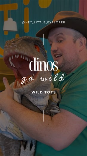 Hey Little Explorer! on Instagram: "Roarrr! 🦖🦕 Little explorers are about to step into the prehistoric party of dreams! We are @hey_little_explorer — follow us for the best family adventures and hidden gems across the North West 🌍✨ Our latest adventure: 🦖 Wild Tots Dinosaur Event was next-level fun! The whole play space transformed into a Jurassic world packed with music, dancing and dino surprises. 🦕 The baby dinosaurs were the stars of the show as the little explorers got to cuddle them, 