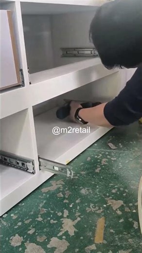 How We Install Drawer Slide Rails #m2retail
